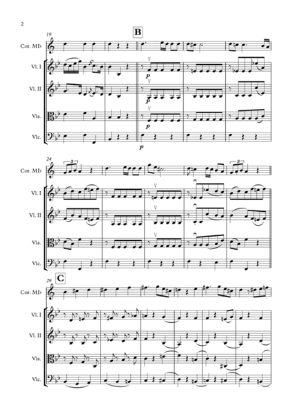 Mozart - Horn concerto n. 4, Romanza