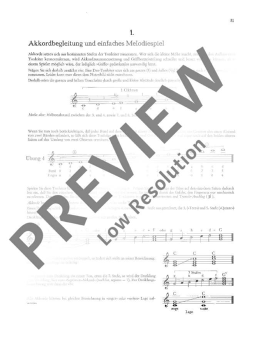 Method for Tenor Banjo Banjo scores gallery preview page 12