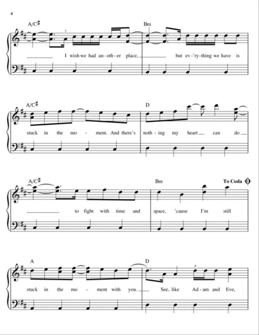 Stuck In The Moment Voice scores gallery preview page 4