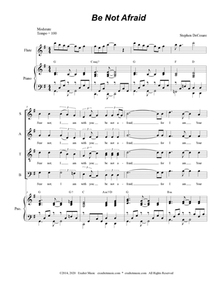 Be Not Afraid (Vocal Solo with SATB)