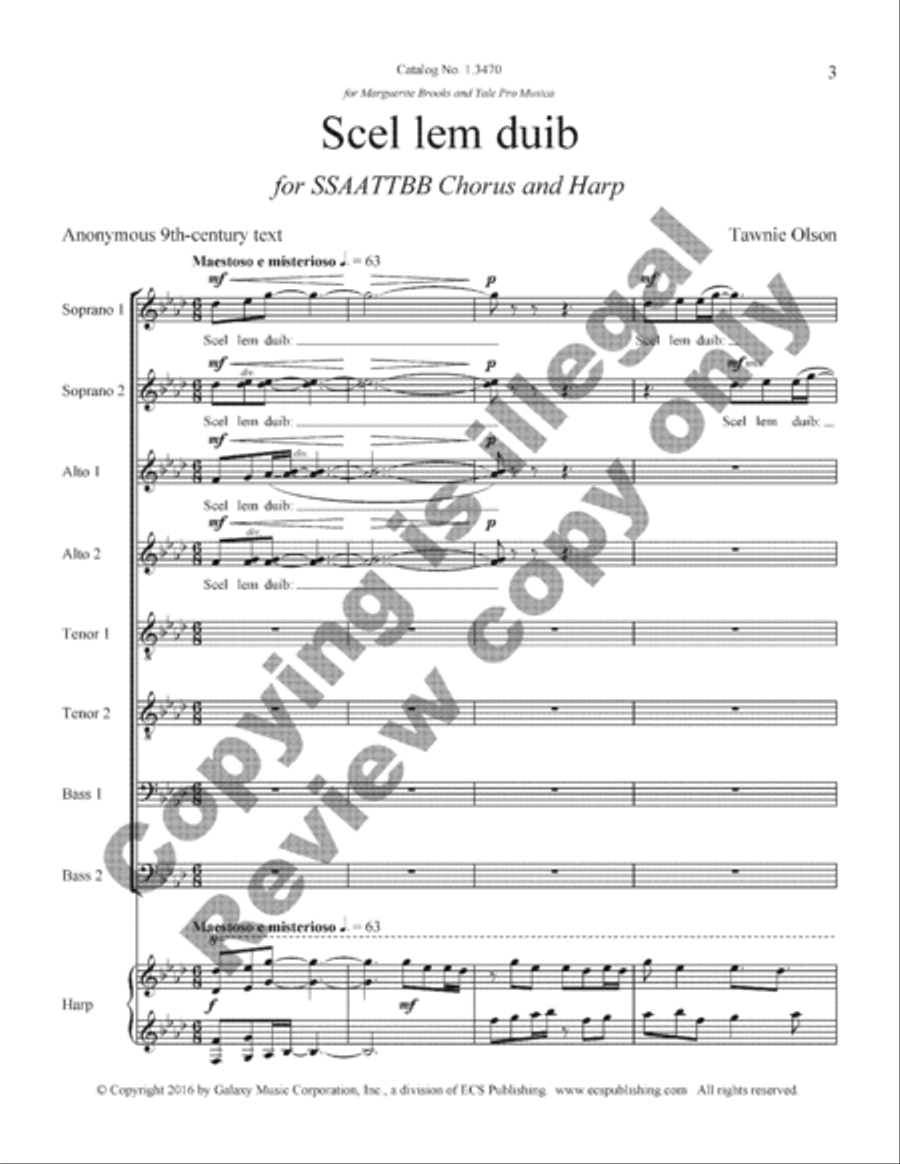 Scel lem duib SSAATTBB scores gallery preview page 3