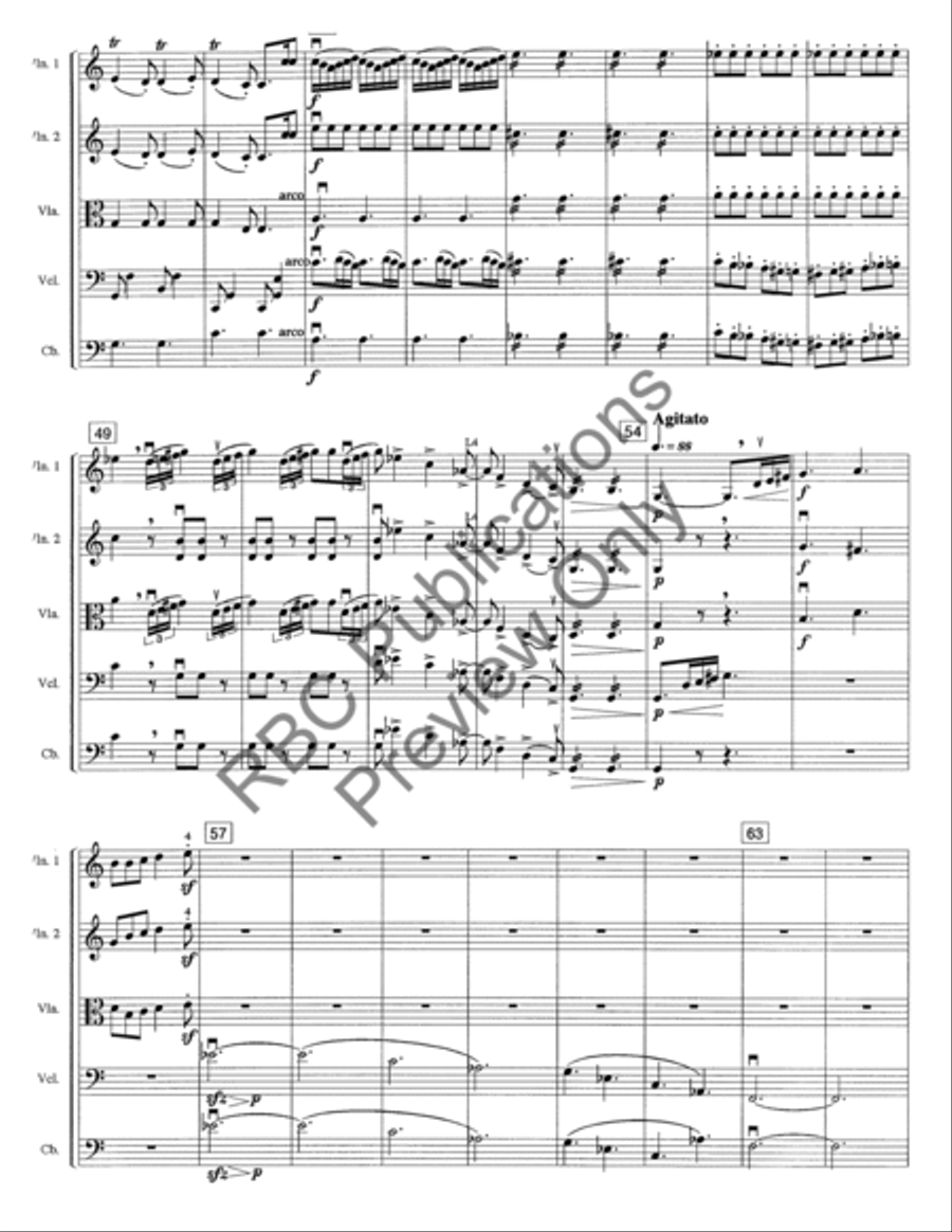 Witches Sabbath Witches Sabbath String Orchestra scores gallery preview page 7