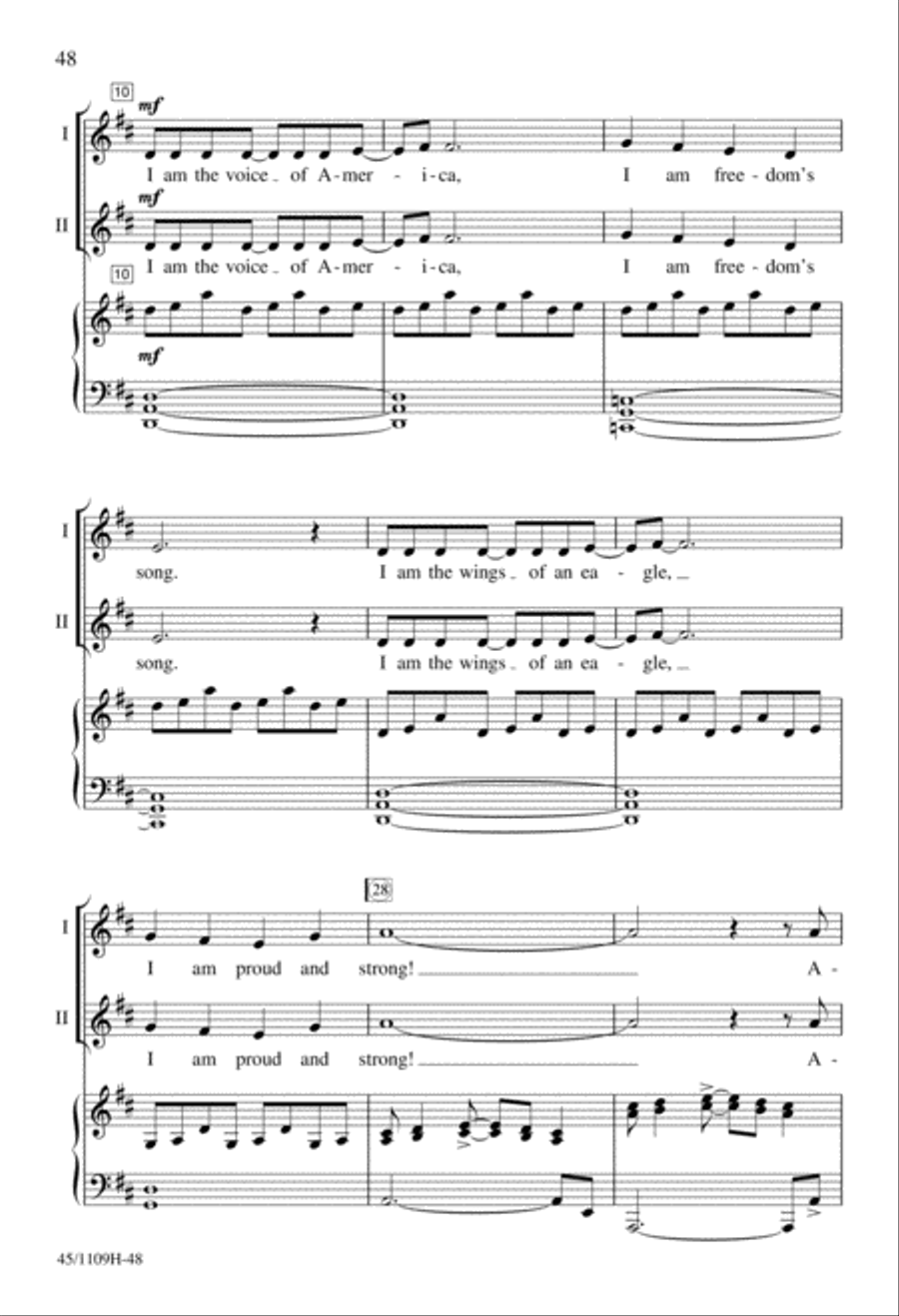 In Concert! for 2-part Choirs 2-Part scores gallery preview page 49