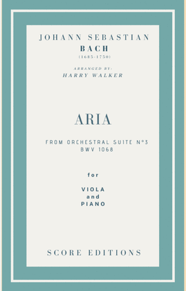 Bach Air from Suite No.3 (for Viola and Piano)