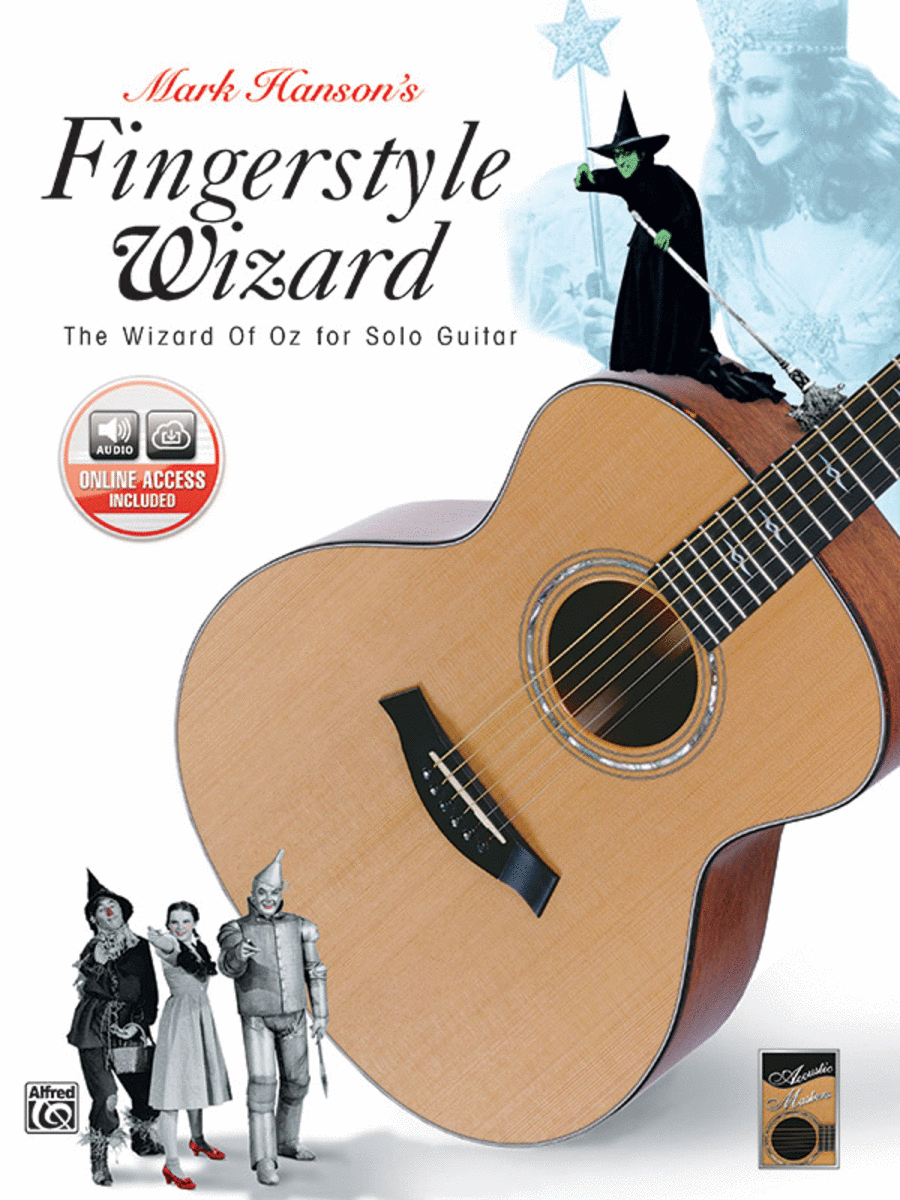 Fingerstyle Wizard The Wizard of Oz - Solo Guitar (Book and CD)