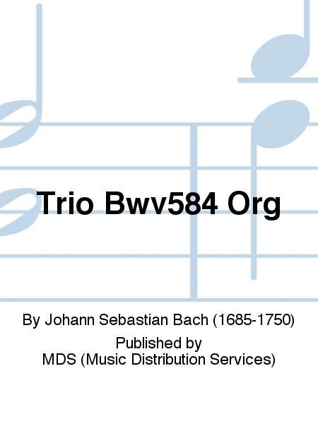 TRIO BWV584 Org