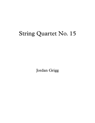 String Quartet No.15