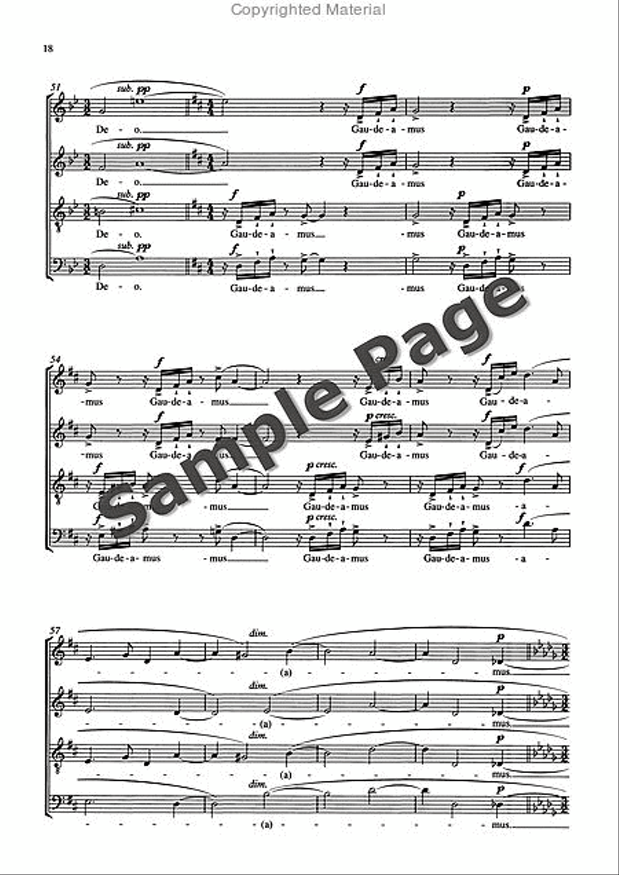 3 Carols 3 Carols 4-Part scores gallery preview page 21