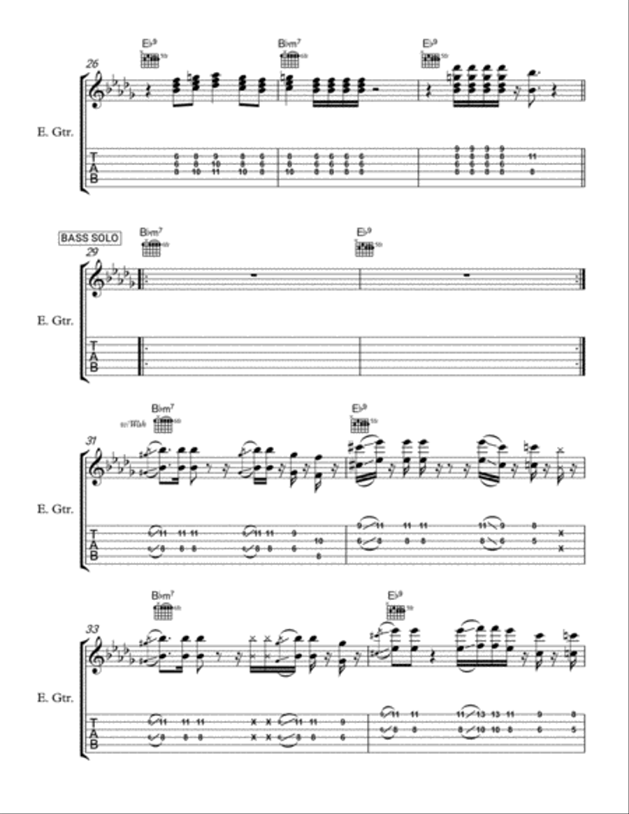 Fruit Cookies Electric Guitar scores gallery preview page 3