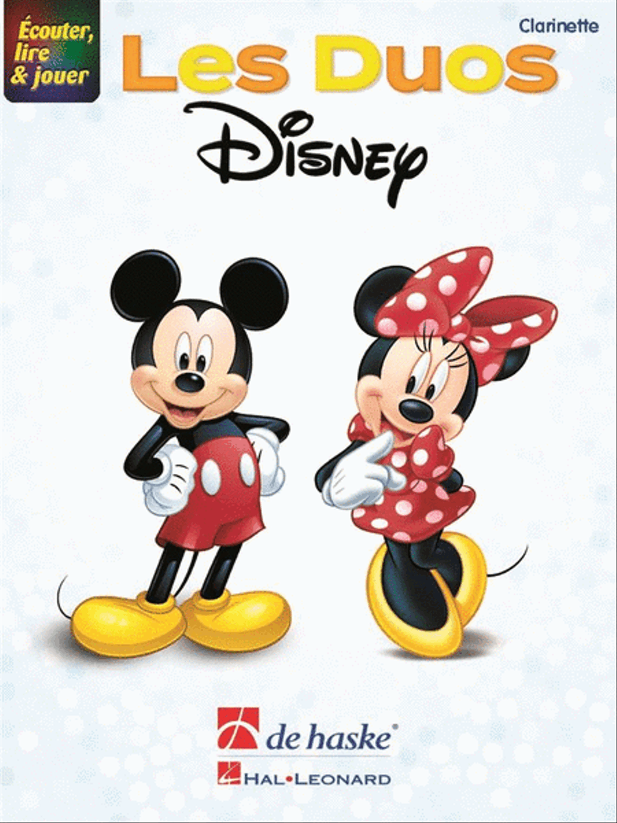 Écouter, lire & jouer - Les Duos Disney Clarinet Duet scores gallery preview page 1