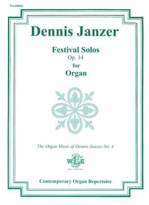 Book cover for Festival Solos, Op. 14