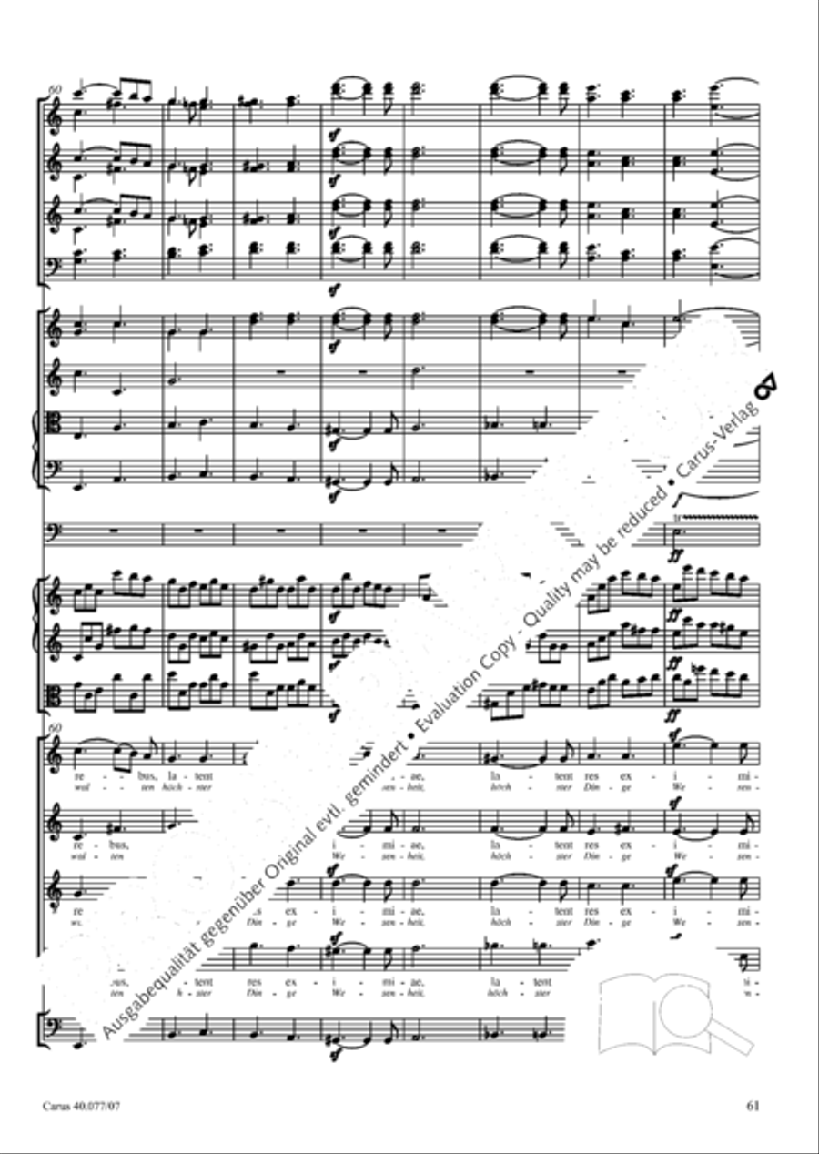 Lauda Sion 4-Part scores gallery preview page 74