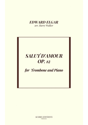 Book cover for Salut D' Amour (for Trombone and Piano)