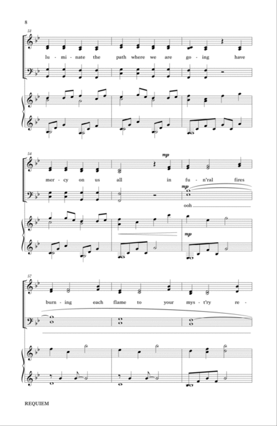 Requiem Requiem 4-Part scores gallery preview page 6