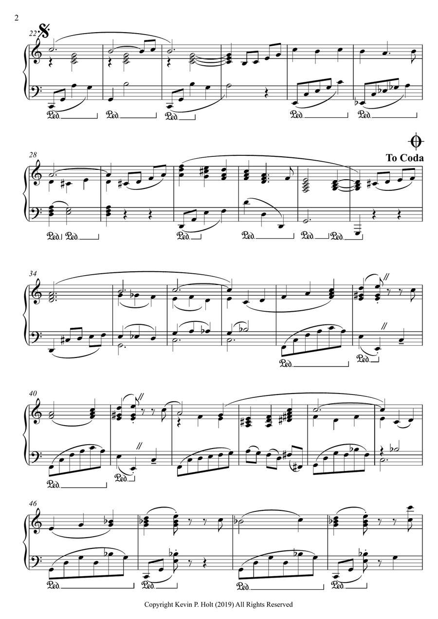 Fascination - F. D. Marchetti Piano Solo scores gallery preview page 2