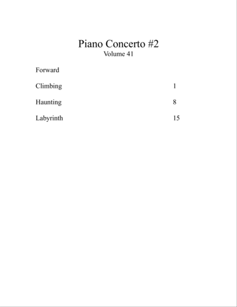 Piano Concerto #2 Volume #41 Jazz Ensemble scores gallery preview page 5