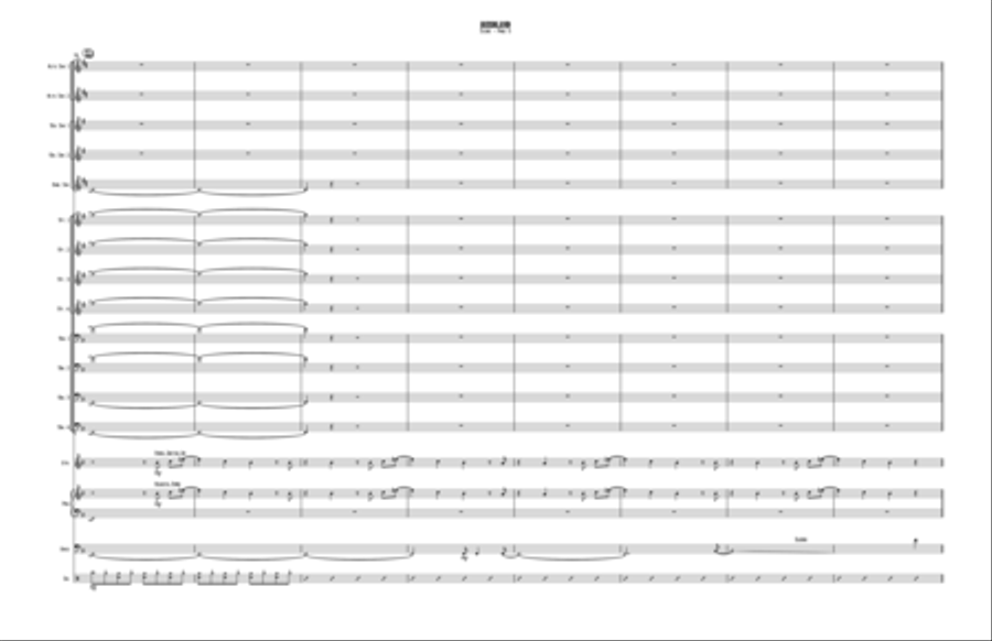 Birdland Jazz Ensemble scores gallery preview page 6
