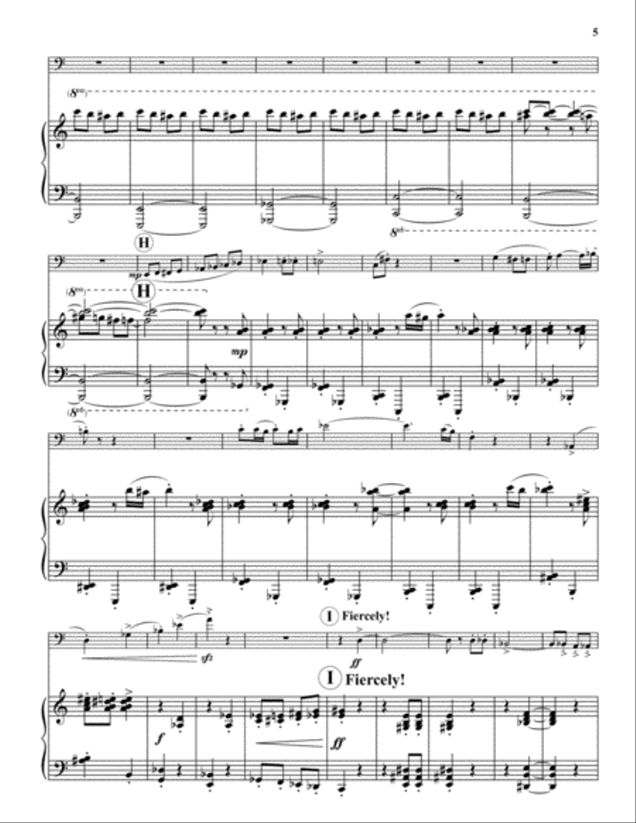 Three Sketches Three Sketches Tuba scores gallery preview page 5