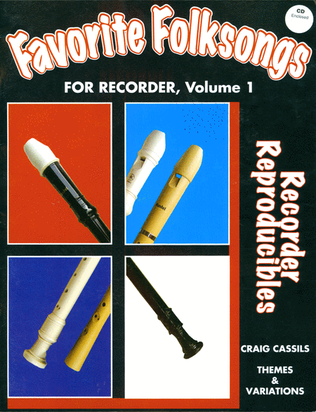Book cover for Favorite Folksongs, Volume 1