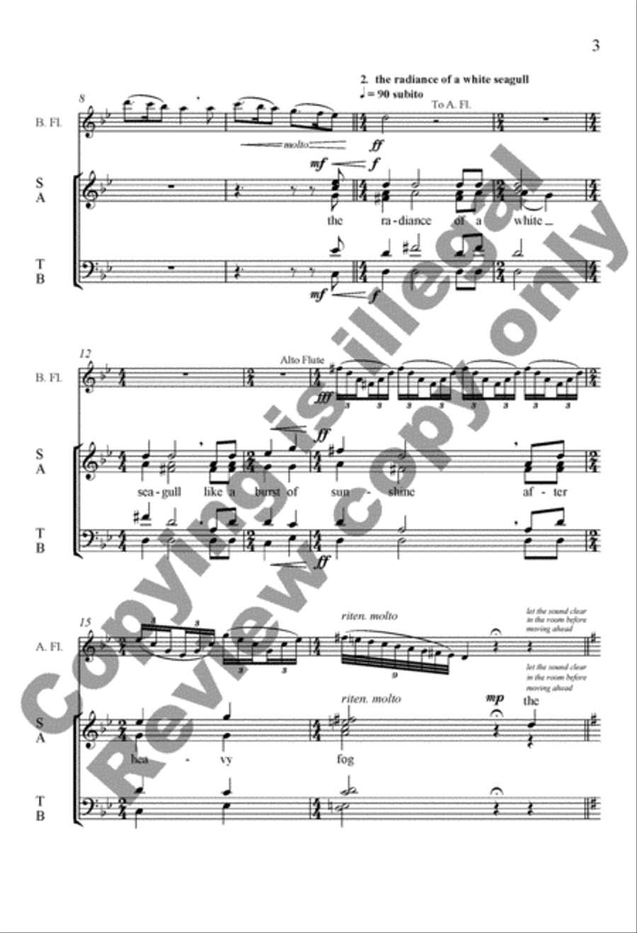 Seascapes Seascapes 4-Part scores gallery preview page 3
