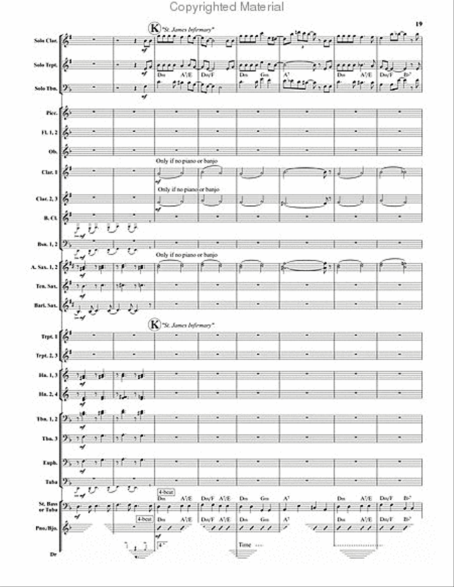 Dixieland Live! Dixieland Live! Concert Band scores gallery preview page 10