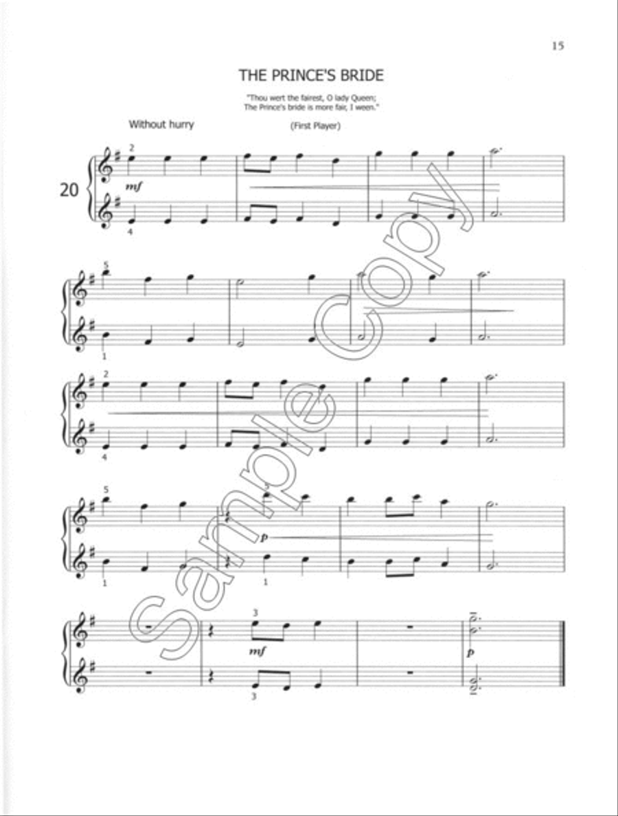 Snow White Snow White Piano Solo scores gallery preview page 5
