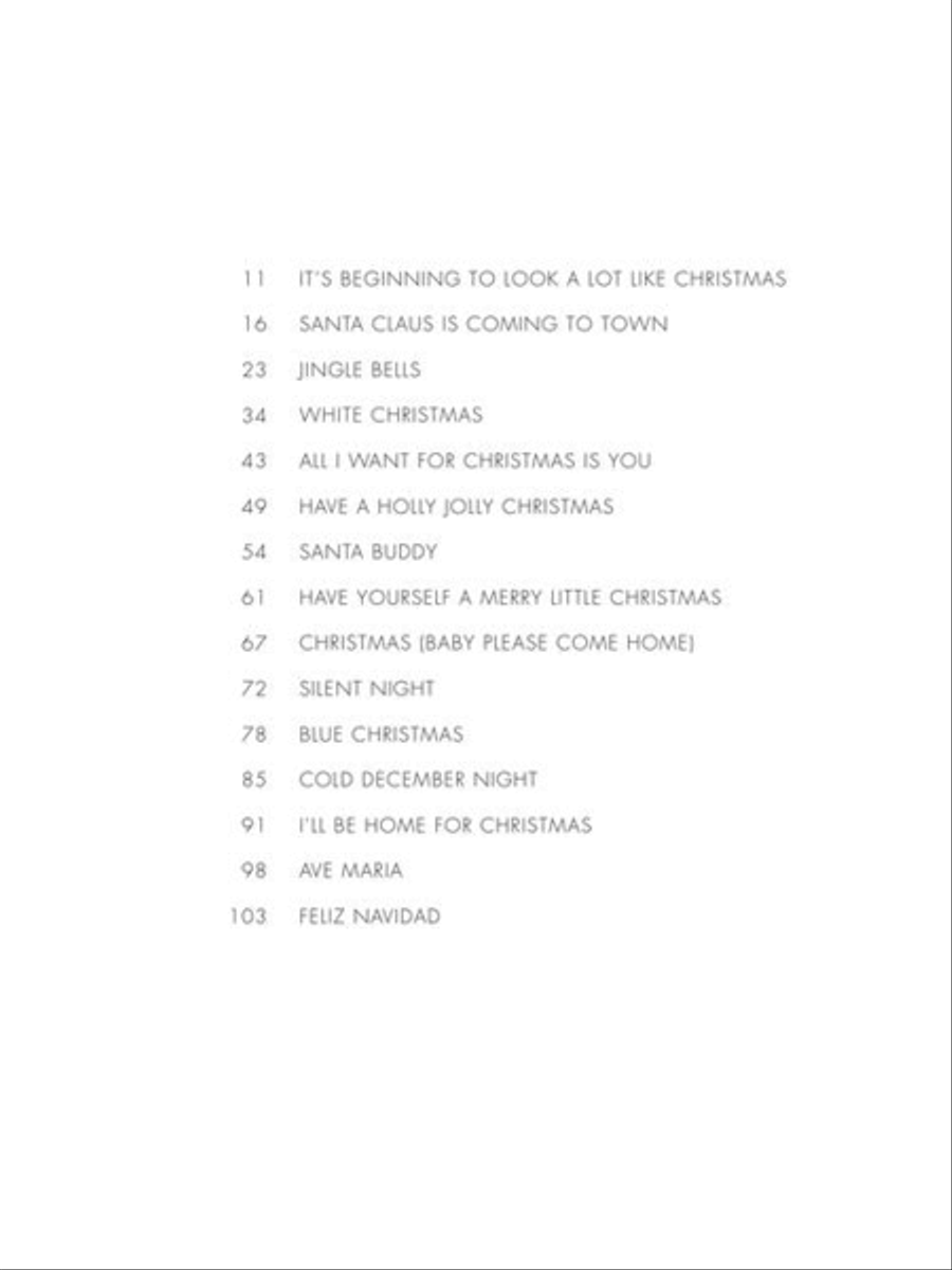 Michael Bublé – Christmas Voice scores gallery preview page 4