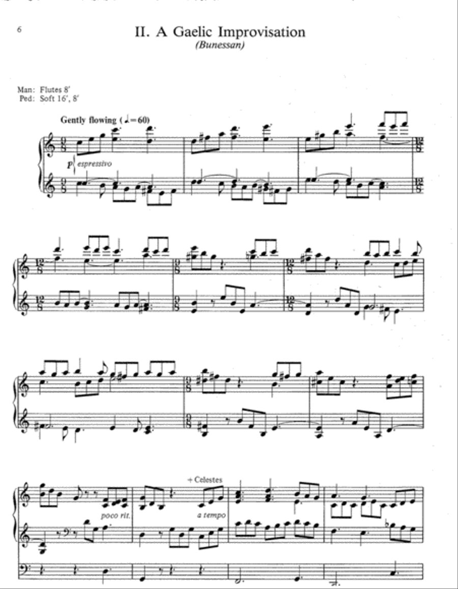 Thanksgiving Suite Organ scores gallery preview page 3
