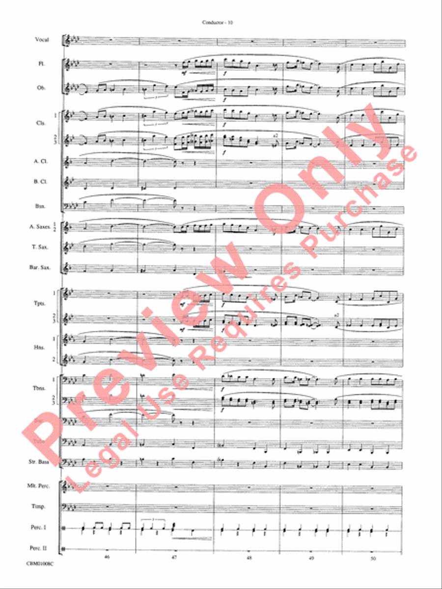 Star Dust Concert Band scores gallery preview page 13