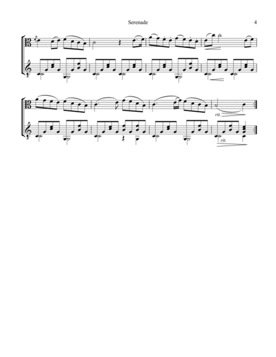 Serenade for viola and guitar image number null