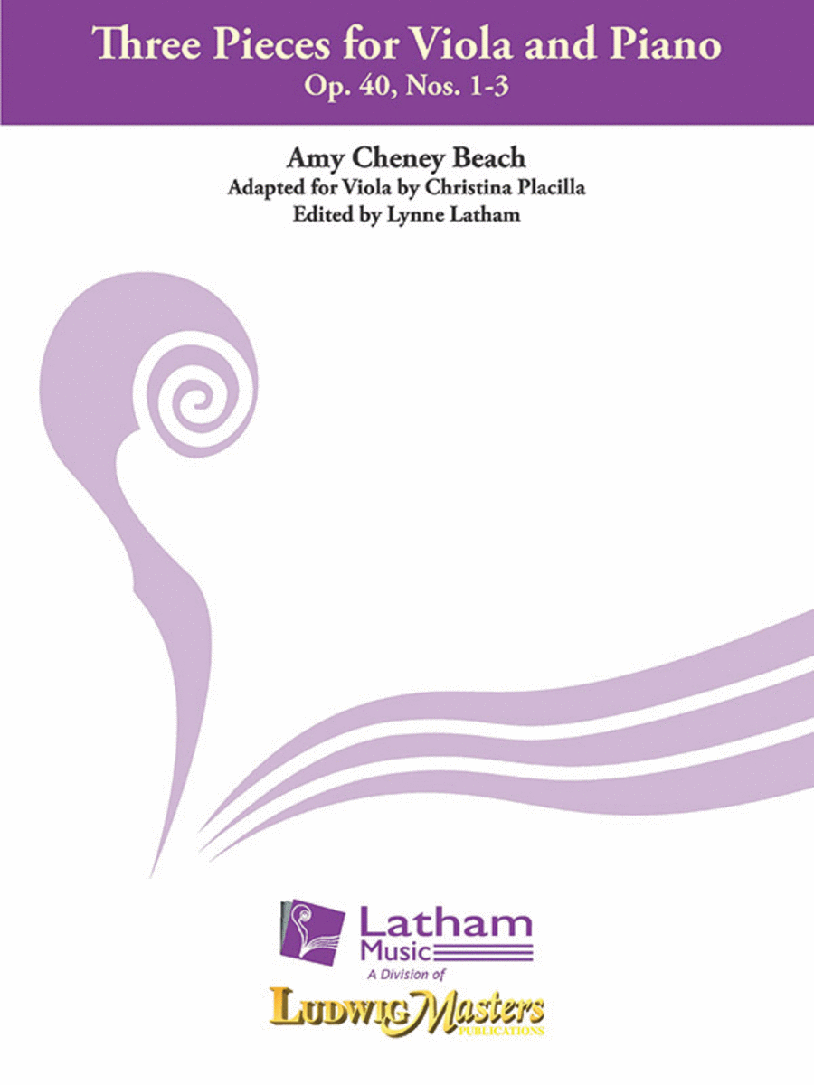 Three Pieces Violin scores gallery preview page 1