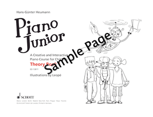 Book cover for Piano Junior: Theory Book Vol. 1