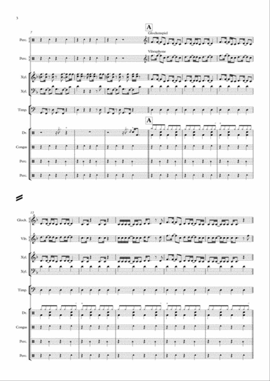 Uptown Funk Uptown Funk Small Ensemble scores gallery preview page 4