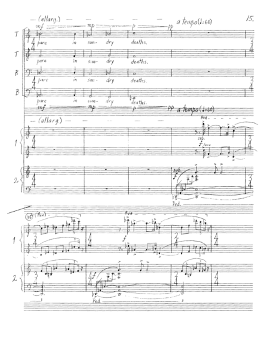 The Incomprehensible Light TTBB scores gallery preview page 27