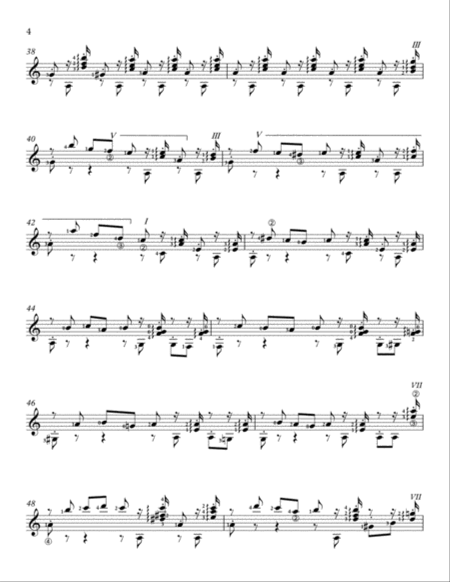El Castillo El Castillo Guitar Solo scores gallery preview page 4
