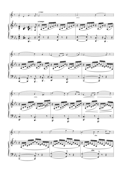 Intermezzo from "L'Arlesienne" for Trumpet and Piano image number null