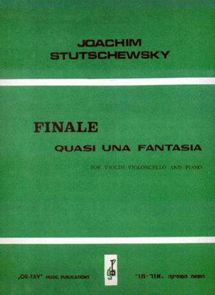 Book cover for Finale quasi una fantasia
