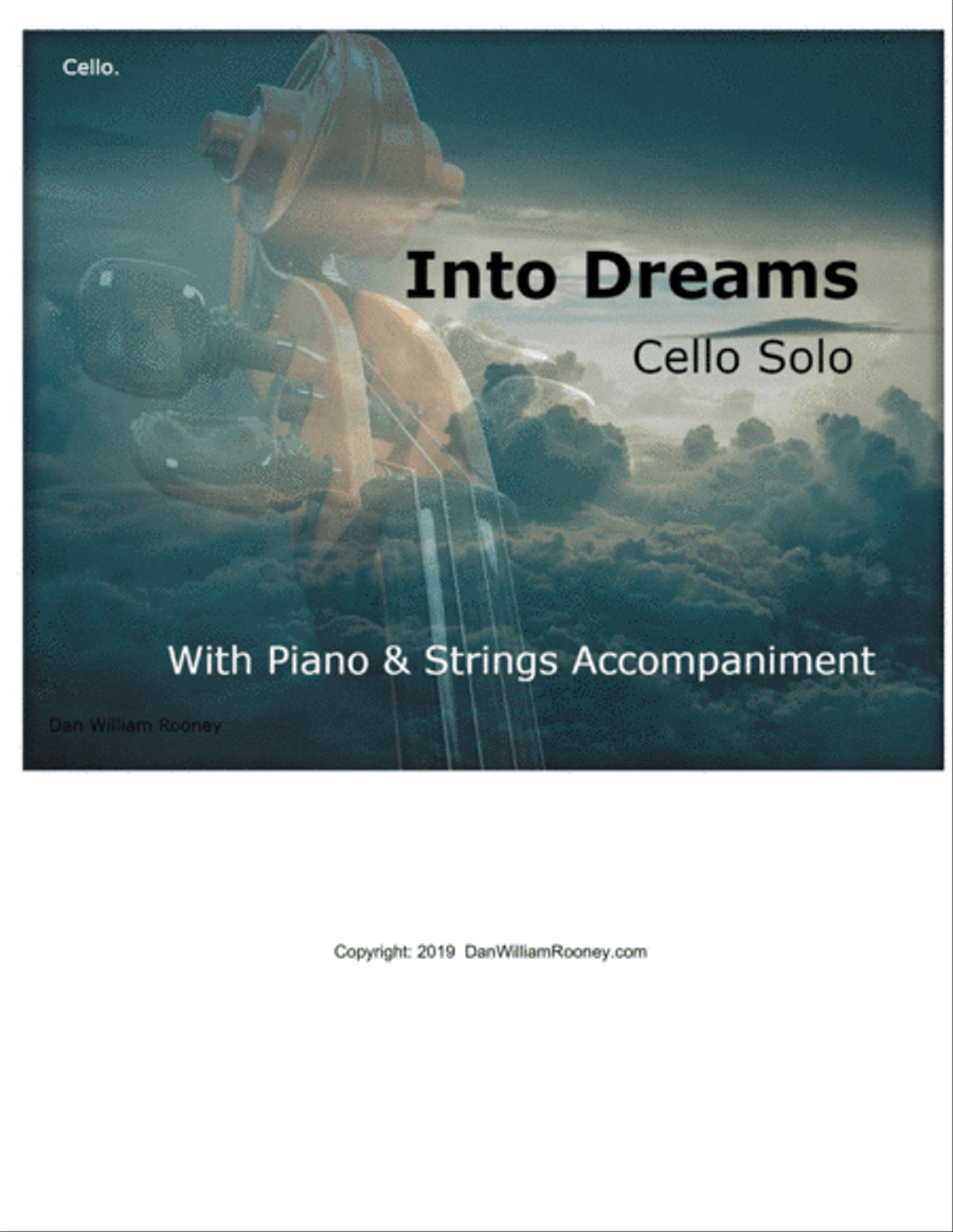 Into Dreams Cello Solo scores gallery preview page 1