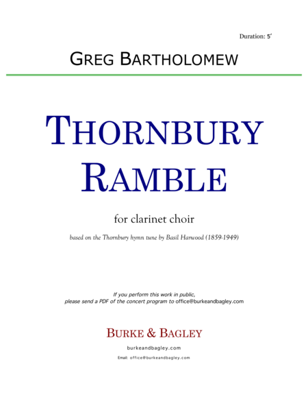 Thornbury Ramble image number null