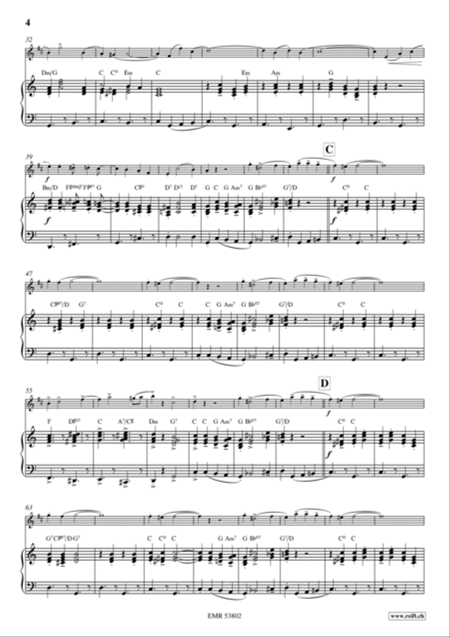Hoch und Deutschmeister Tenor Saxophone scores gallery preview page 5