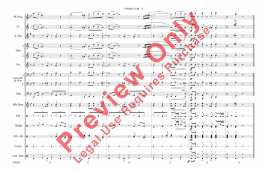 Havana Marching Band scores gallery preview page 10