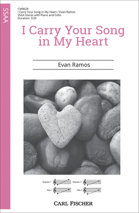 Book cover for I Carry Your Song in My Heart