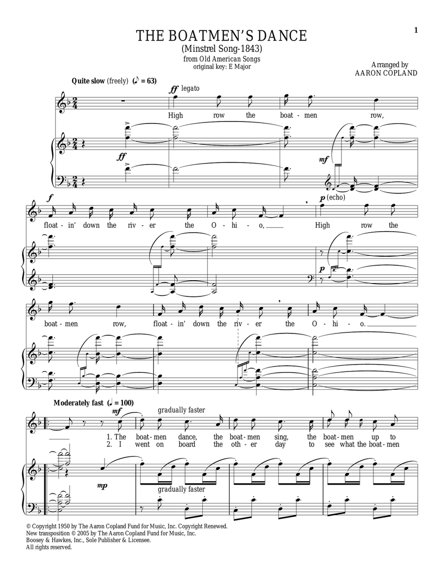 The Boatmen's Dance