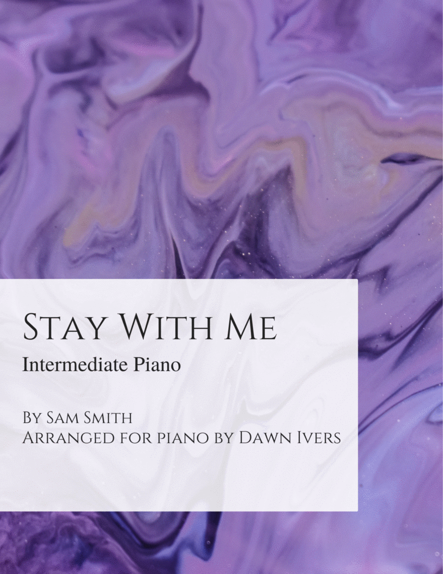 Stay With Me Piano Solo scores gallery preview page 1