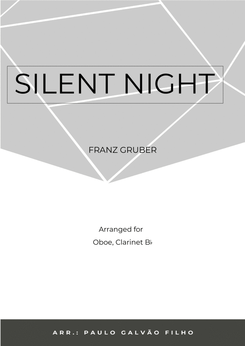 SILENT NIGHT - OBOE & CLARINET image number null