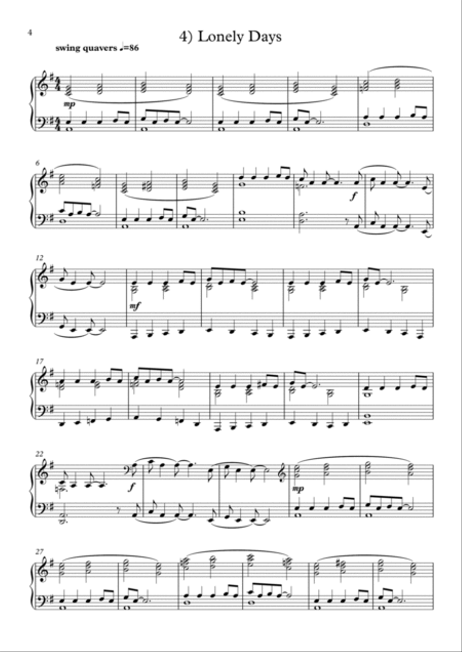 Studies In Blue Piano Method scores gallery preview page 4