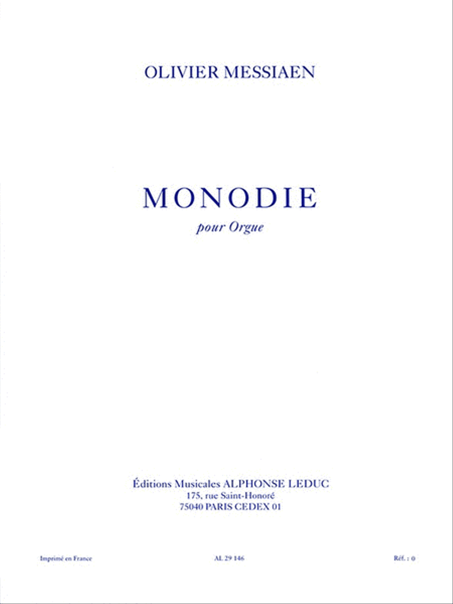 Monodie Collection / Songbook scores gallery preview page 1