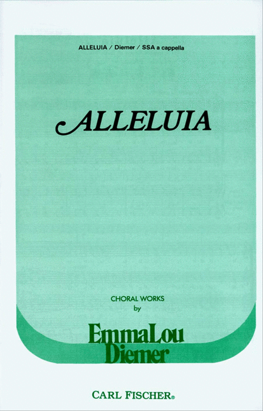Alleluia SSA scores gallery preview page 1