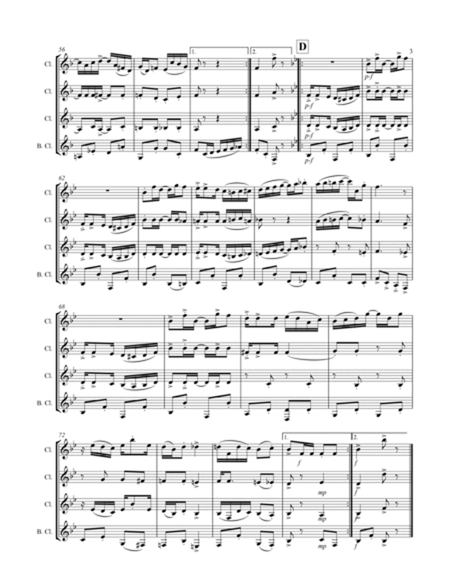 Joplin - “The Cascades” (for Clarinet Quartet) image number null