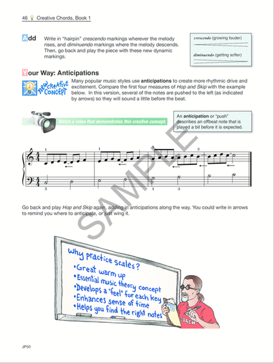 Creative Chords, Book 1 Piano Method scores gallery preview page 4